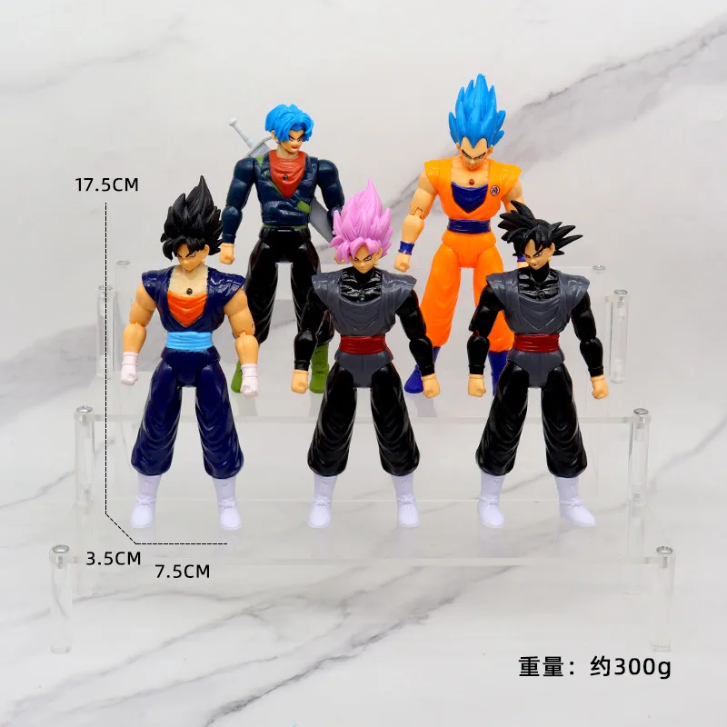 22 cmdragon ball anime personagem boutique preto-cabelo lutando goku boneca  modelo feito à mão brinquedo cosplay natal ou presente de aniversário -  AliExpress