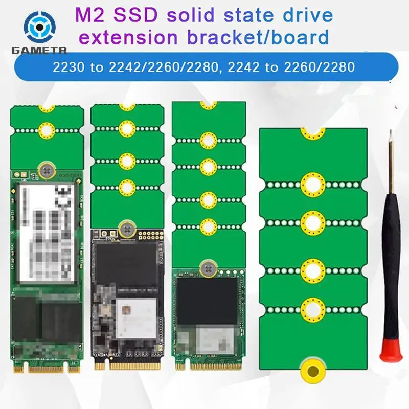 

Карта-адаптер NGFF M.2 SSD от 2242 до 2280 от 2230 до 2280