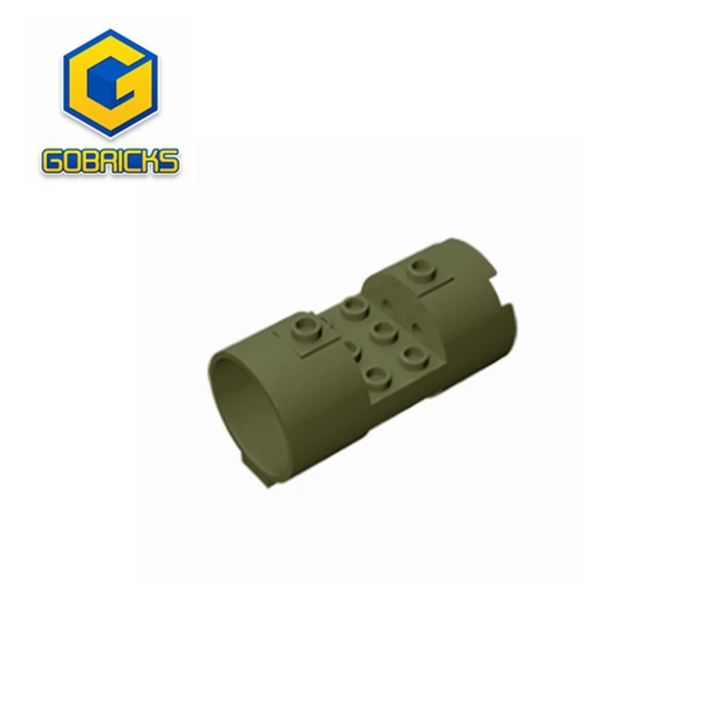 Gobricks GDS-M097 Cylinder x x 2/3 Horizontal compatible