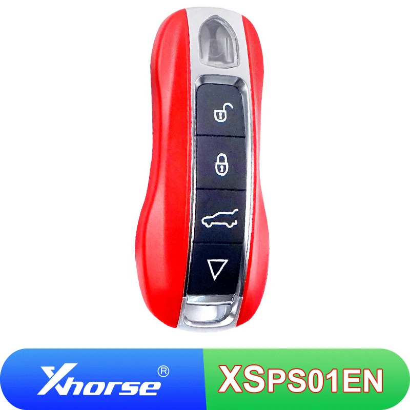 새로운 VVDI Xhorse XM38 범용 스마트 키, PO R.S 스타일 XSPS01EN VVDI 키 도구 MAX VVDI2 10 개/묶음 4 버튼