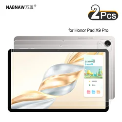 Premium HD Scratch-Resistant Tempered Glass Screen Protectors (2-Pack) (2P-Honor Pad X9 Pro)