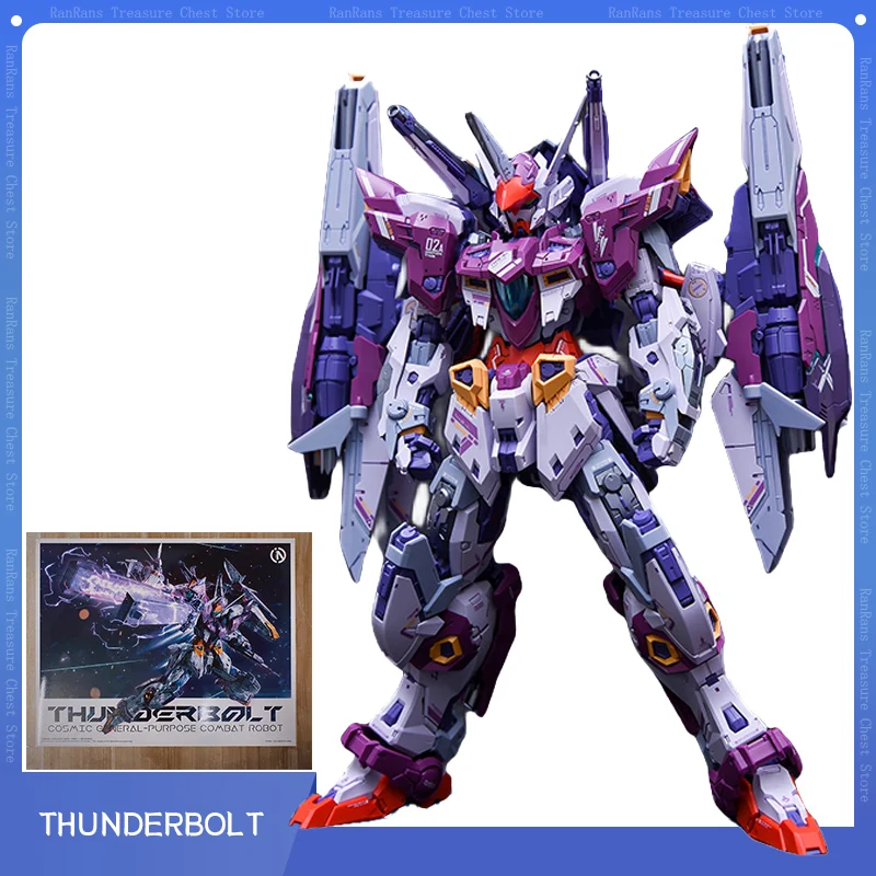 

Infinite Dimensions RMD Thunderclap Figures1/100 Guochuang Mecha Assembly Model Action Toy Figures Gifts for Friends