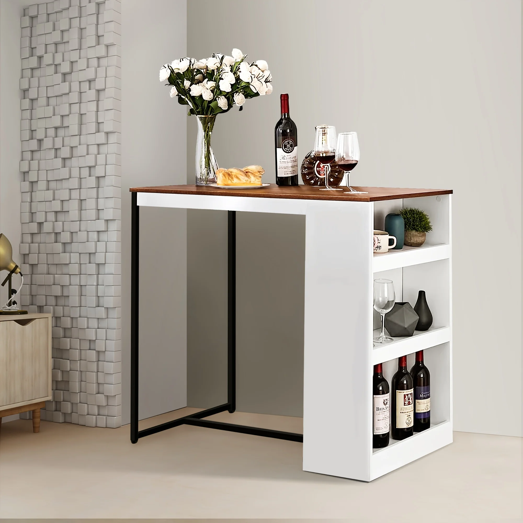 Kitchen Counter Height Dining Bar Table