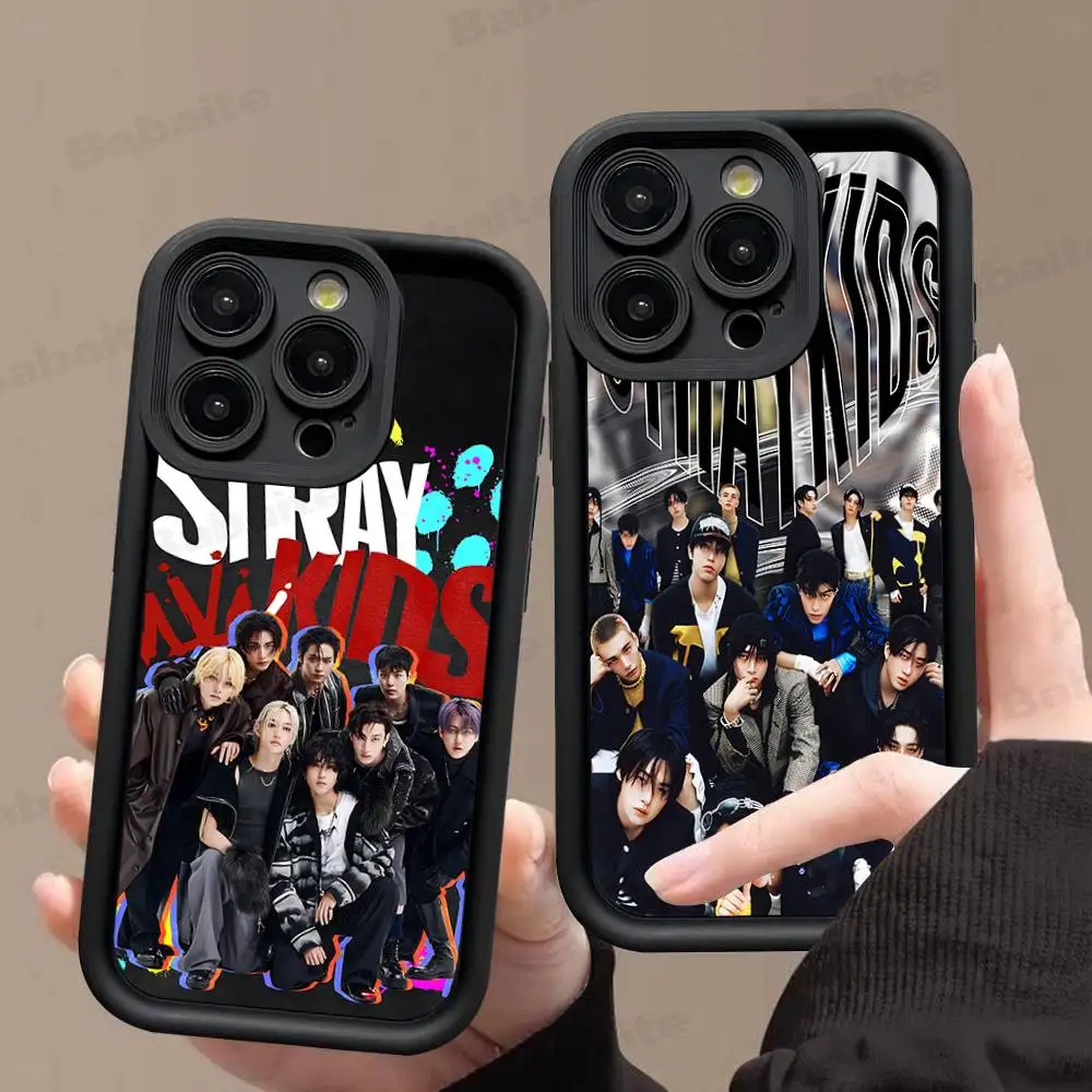 S-Strays K-Pop Kids Silicone Phone Case Back Cover
