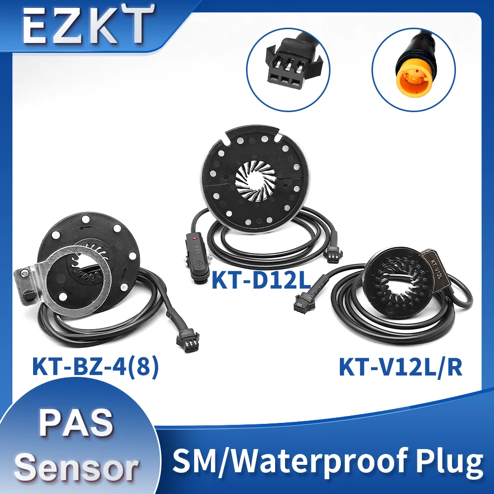 Electrical Bicycle PAS Senser KT BZ-4(8) V12L/R D12 Magnets Pedal Assist Sensor Accessories KT Controller PAS EZKT Pedal Assist Sensor