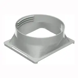 Advanced Portable Window Kit Slide Plate with Adjustable Exhaust Hose Connector - Air Conditioner Accessory (Square)