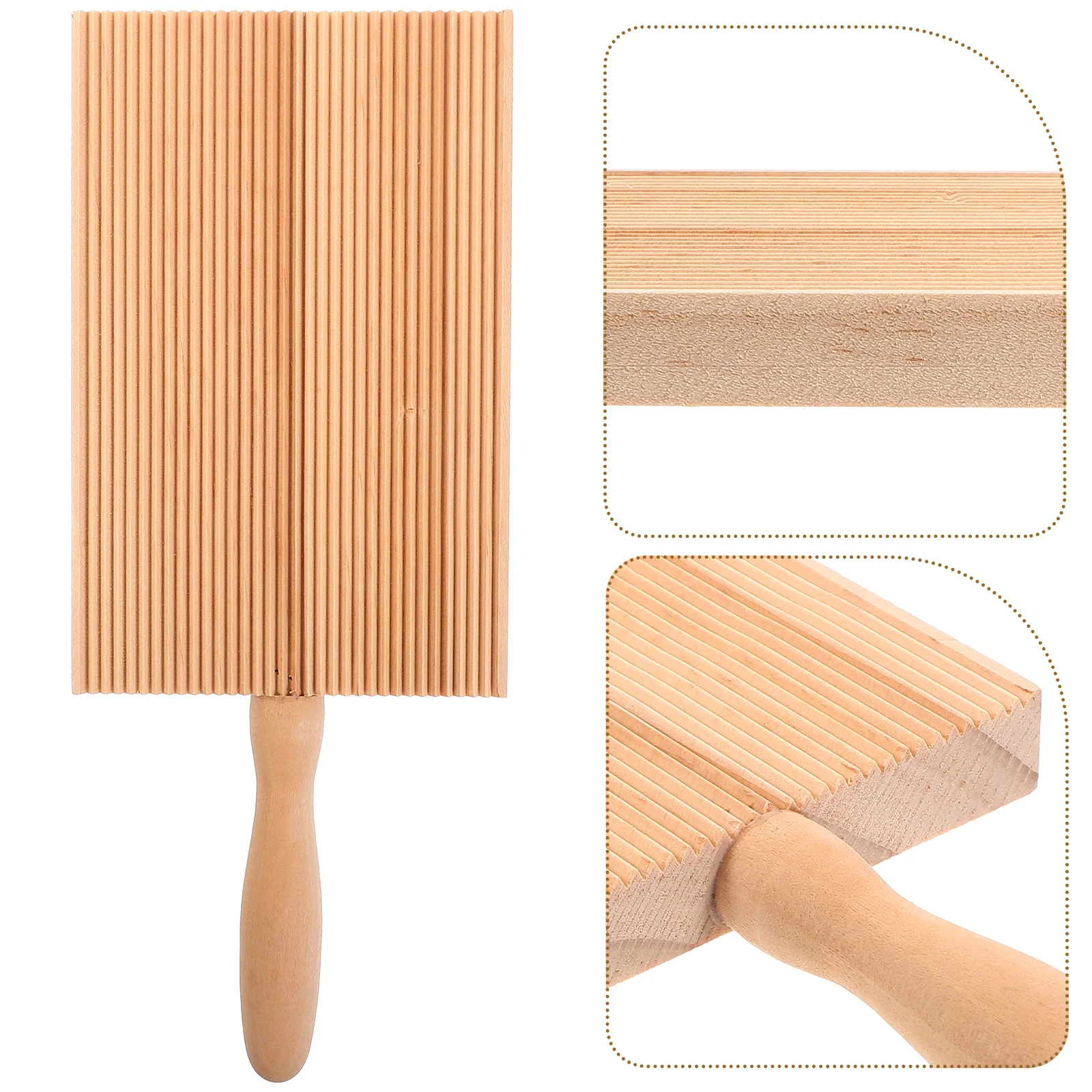 

Household Garganelli Board Non-stick Wooden Pasta Gnocchi Board Gnocchi Roller Noodles Wooden Butter Table And Popsicles