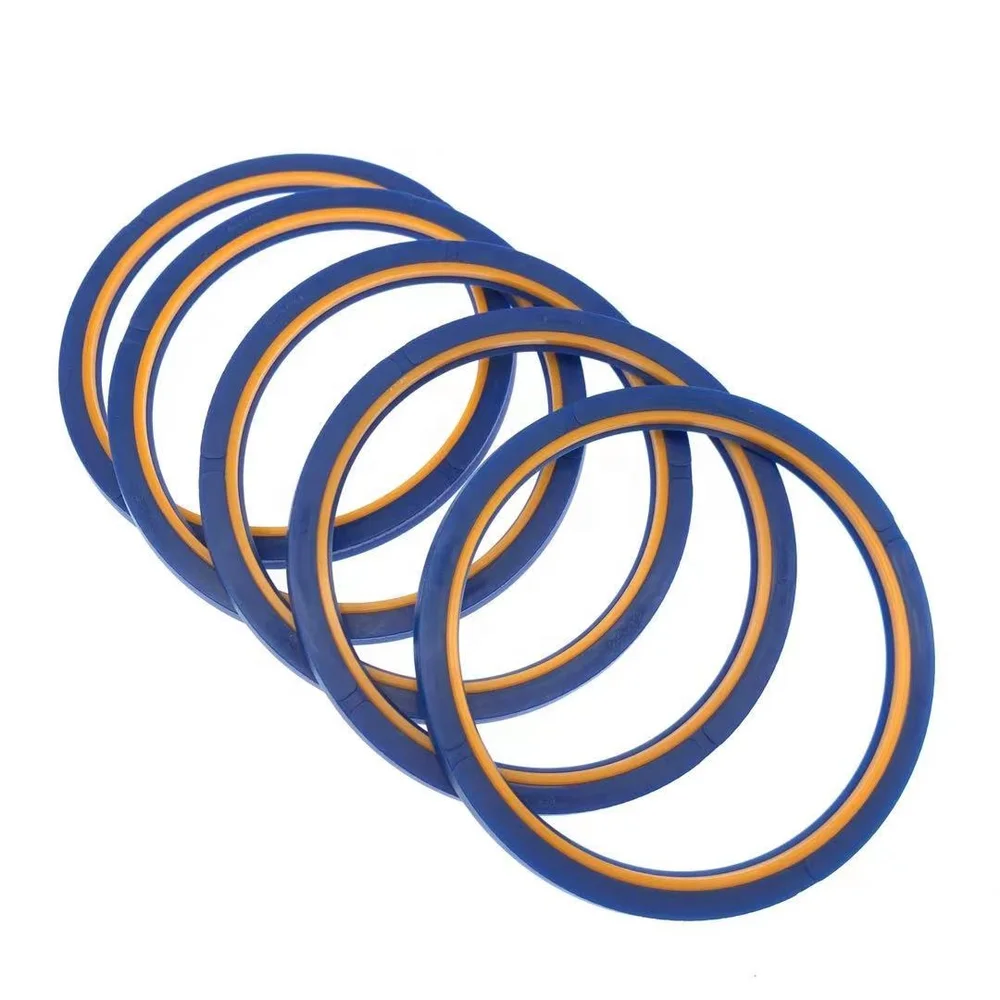 Hallite Guide Rings Compatible Oil Seal Hallite H660 Hydraulic Cylinder Rod Buffer Sealing ...