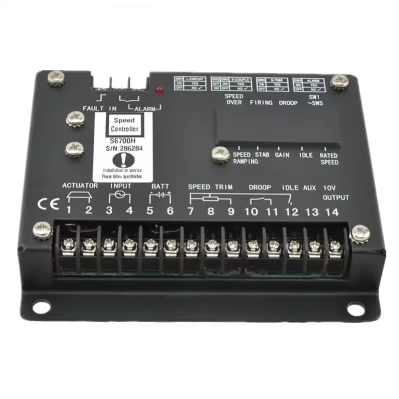 Gerador Diesel Genconjunto Controle Regulador Eletrônico S6700h