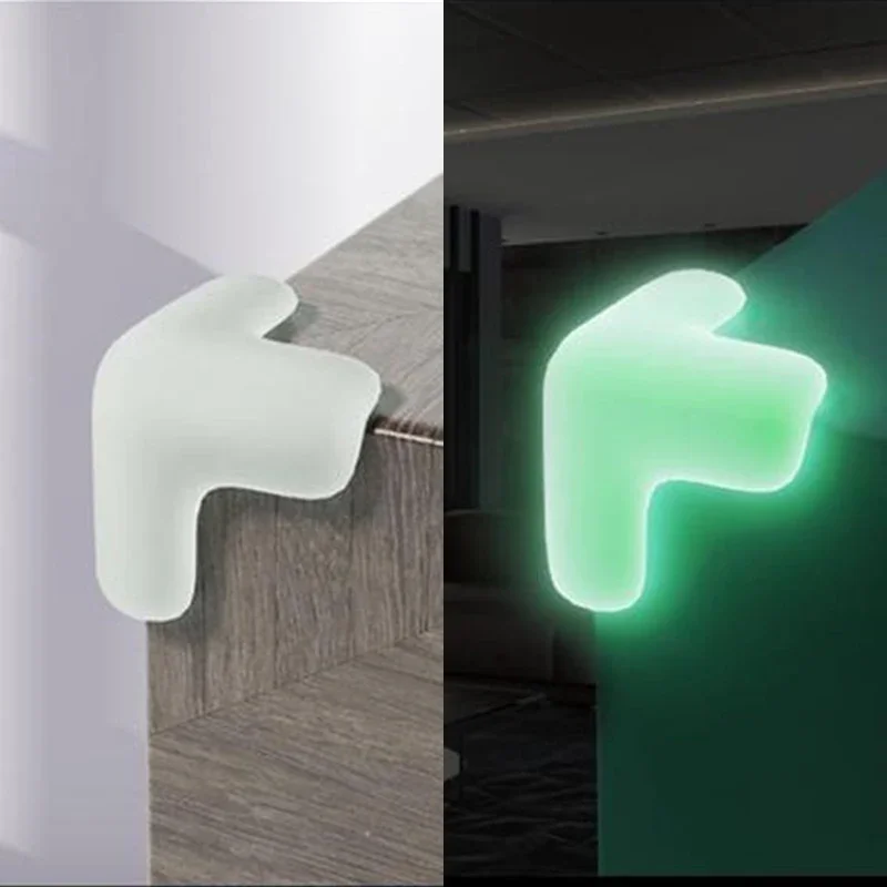 Luminous Anti-collision Angle Baby Kids Safety Corner Guard for Table Edge 2pcs,silicone table corner protector,table corner protector,table edge protector,furniture anti collision strip