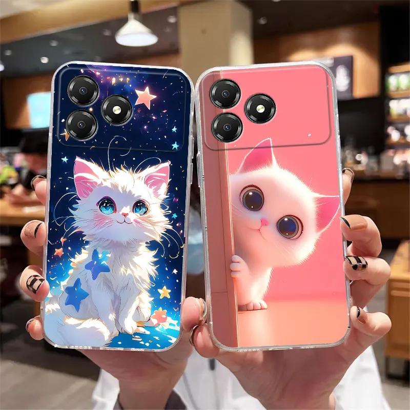 Fashionable Shockproof Soft Silicone Clear Protective Phone Case
