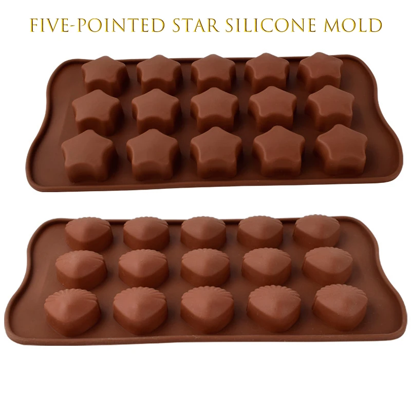 Star Silicone Mold For Candy or Chocolate 