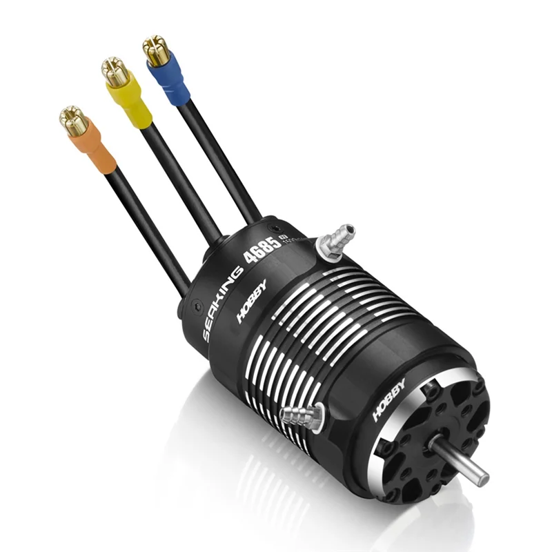Hobbywing Seaking 4685SL V2 모터 Seaking 200A/300A HV V4 ESC RC 보트 모터 1500KV 6-8S