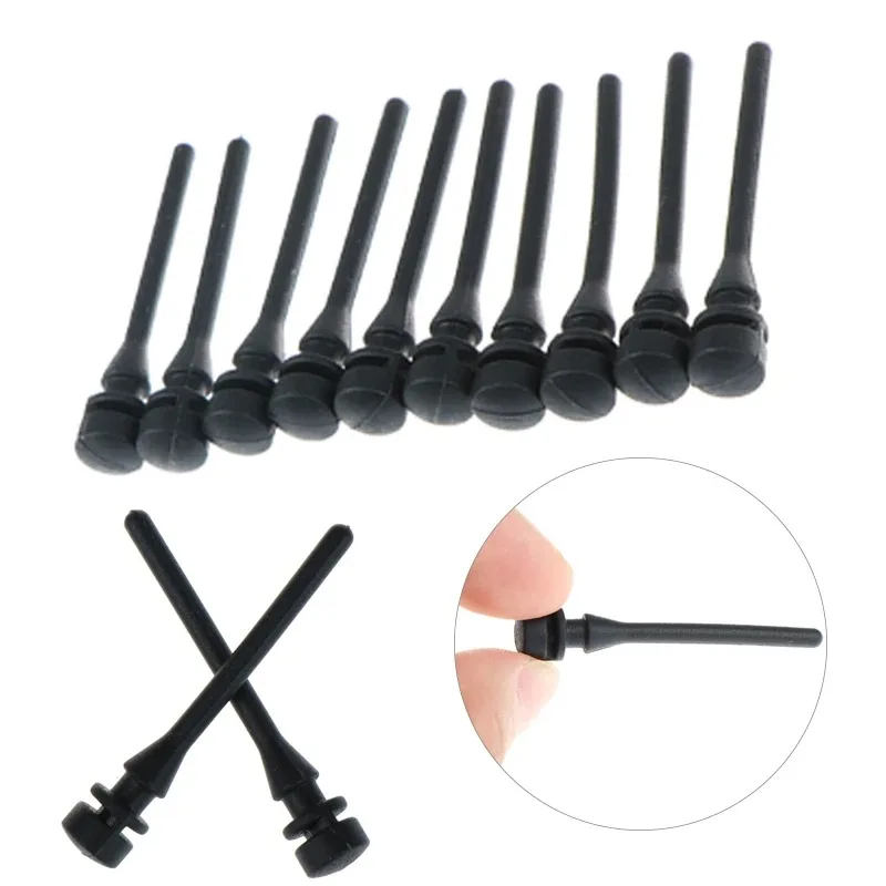 Screw Rubber Rivet Fan Noise Absorbtion Anti Vibration Mount Silicone Shock-absorbing Nails Black/White TEUCER 20/40Pcs rubber rivet