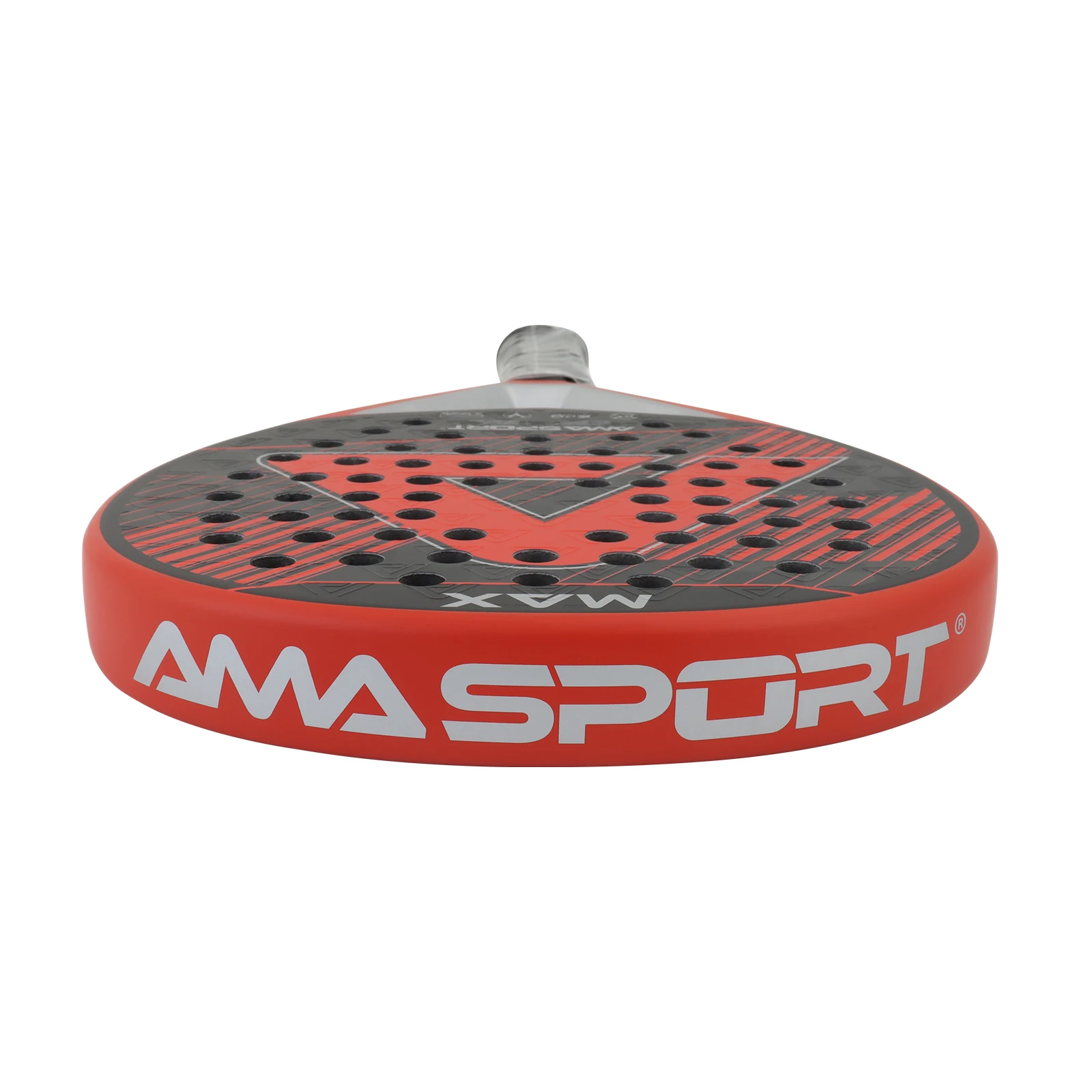 AMASPORT Padel Rackets 3K/12K/18K Carbon Fiber 3D Surface EVA Core High Balance Professional Paleta De Padel for Outdoor Sport