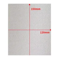 Pièces de rechange pour fours à micro-ondes, feuilles de Mica pour capuchon magnétron Midea, plaques d'isolation thermique Super épaisses, 15x12cm, 2 pièces 6