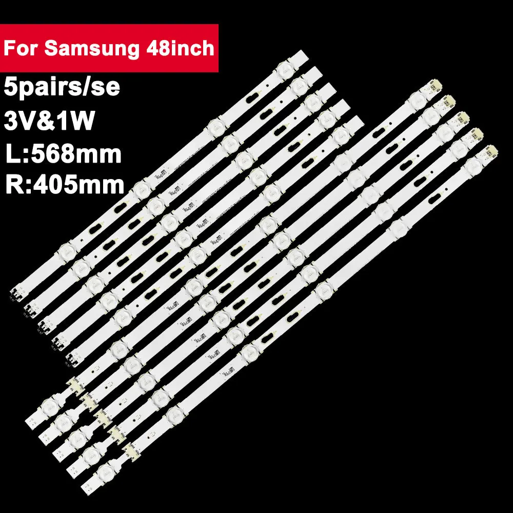 

TV LED Backlight Strip For Samsung 48inch V5DF-480DCB-R2 UA48J6300AKXWVT UA48J6300AKXXA UA48J6300AKXXM UA48J6300AKXXT UA48J6300A
