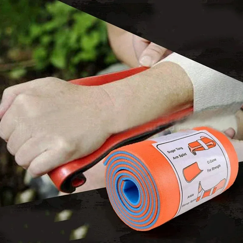 Outdoor First Aid Fixed Splint High Molecular Plasticity Multi-functional Fracture Splint Pet Splint Foldable 11x46cm