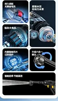 Wireless Lithium Battery Cleaning Machine, High-voltage Household Car Wash Water Gun, Portable and Rechargeable Car Wash 2