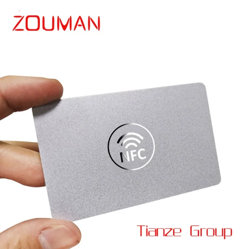 

Custom , Hi-end Custo 13.56Hz N etal Car ebers att Bla etal Busins Card