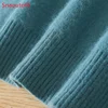 Men's 100% Pure Mink Cashmere Sweater O-Neck Pullovers Knit Sweater Autumn and Winter New Long Sleeve High-End Jumpers Mink Tops 5