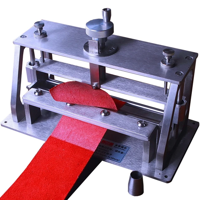 Manual leather splitter machine