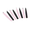 1PC Eyebrow Tweezers Eyebrow Clip Clamps Trimming Tool Tweezers for Hair Beard Removal Makeup Tool 3