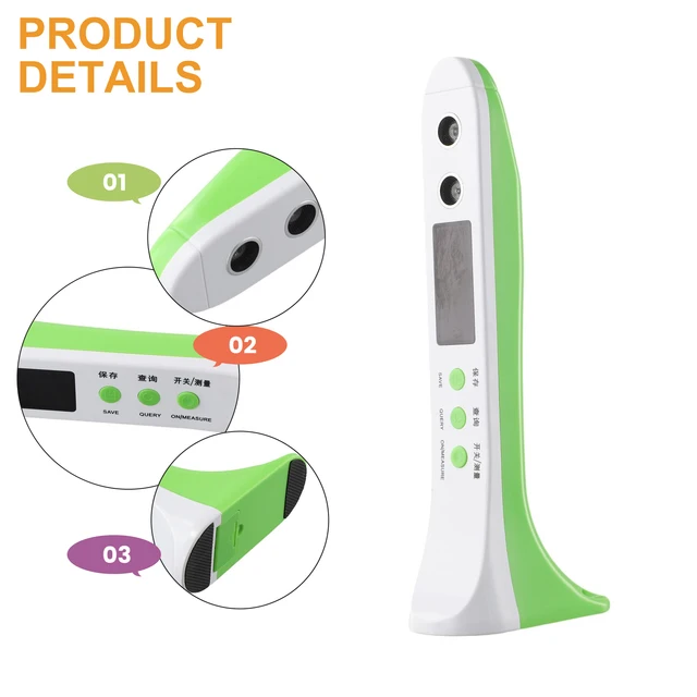Ultraschall-Höhenmesser – Tragbares Smart Height Measurement Tool Mit Digitaler Anzeige, Für Kinder & Erwachsene, Einfach & Genau