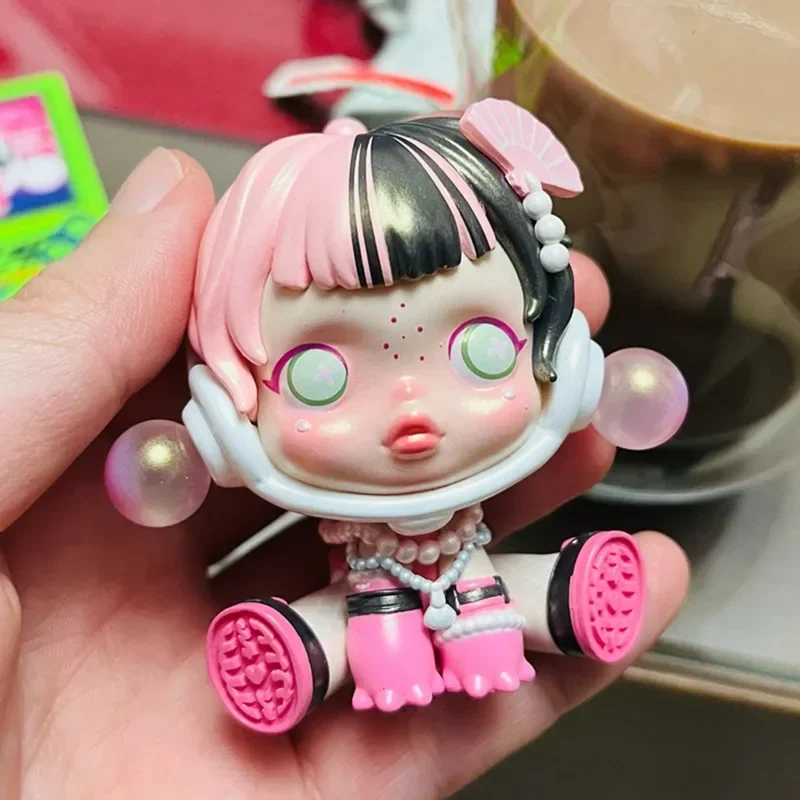 

Cute Anime Figure Gift Surprise Box Original Night City Series Blind Box Toys Model Confirm Style