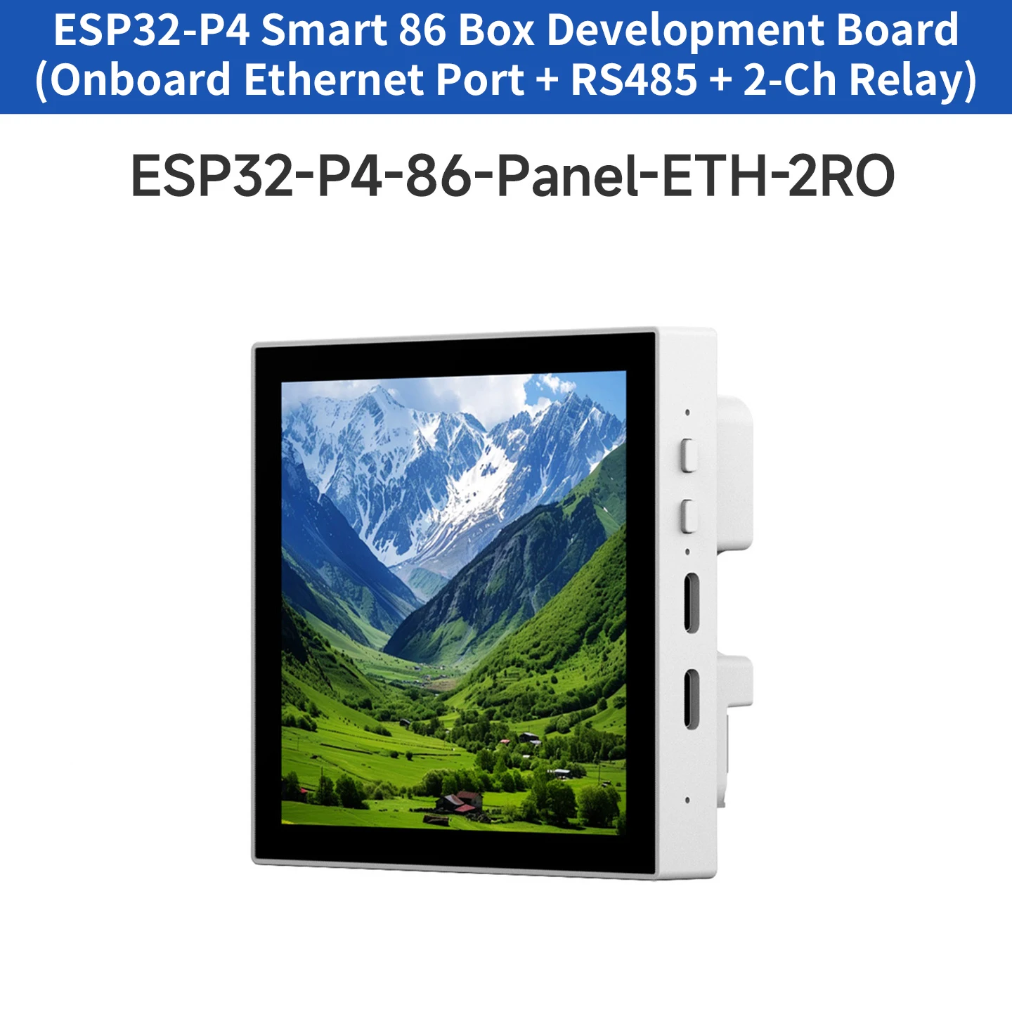 ตัวเลือกสินค้า บอร์ดพัฒนา ESP32-P4 หน้าจอสัมผัส 4 นิ้ว 5 จุด