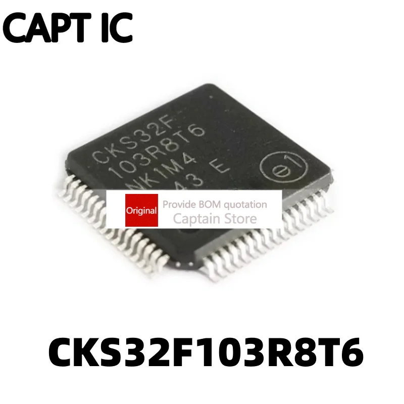 

5PCS CKS32F103R8T6 LQFP64 compatible replacement STM32F103R8T6