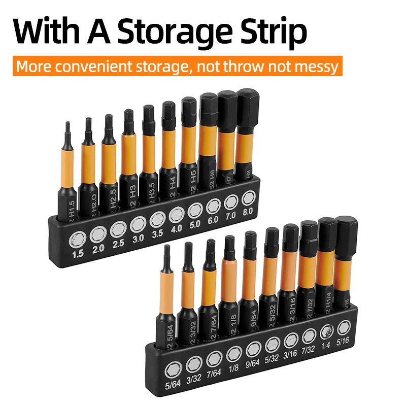 Hex Head Allen Wrench Screwdriver Bit Set Magnetic Phillips Torx Plum Security Tamper Proof Drill Bits Screw Driver Hand Tools