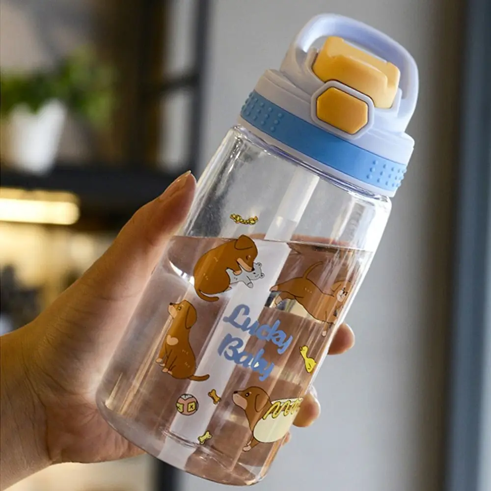 

Герметичная детская бутылка для воды с рисунком животного