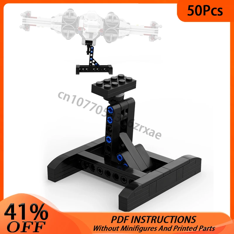 Space Wars X-Wing Fighter Espositore Building Blocks Staffa Fai Da Te Compatibile 75102 75149 75218 Set Regalo Giocattolo In Mattoni (Solo Supporto)