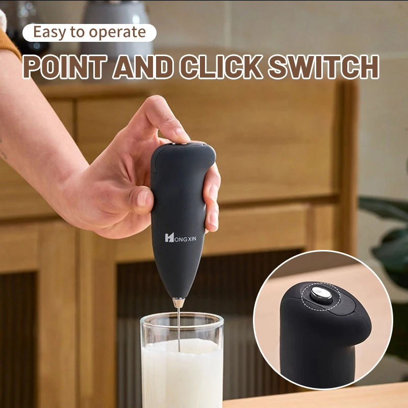 New electric milk maker Home coffee Milk maker Foam Maker Handheld Mini blender Milk compact and convenient