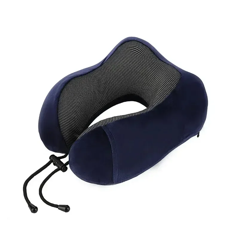 Travel in Comfort with U-Shaped Memory Foam Pillow for Neck Support on Cars and Airplanes 5