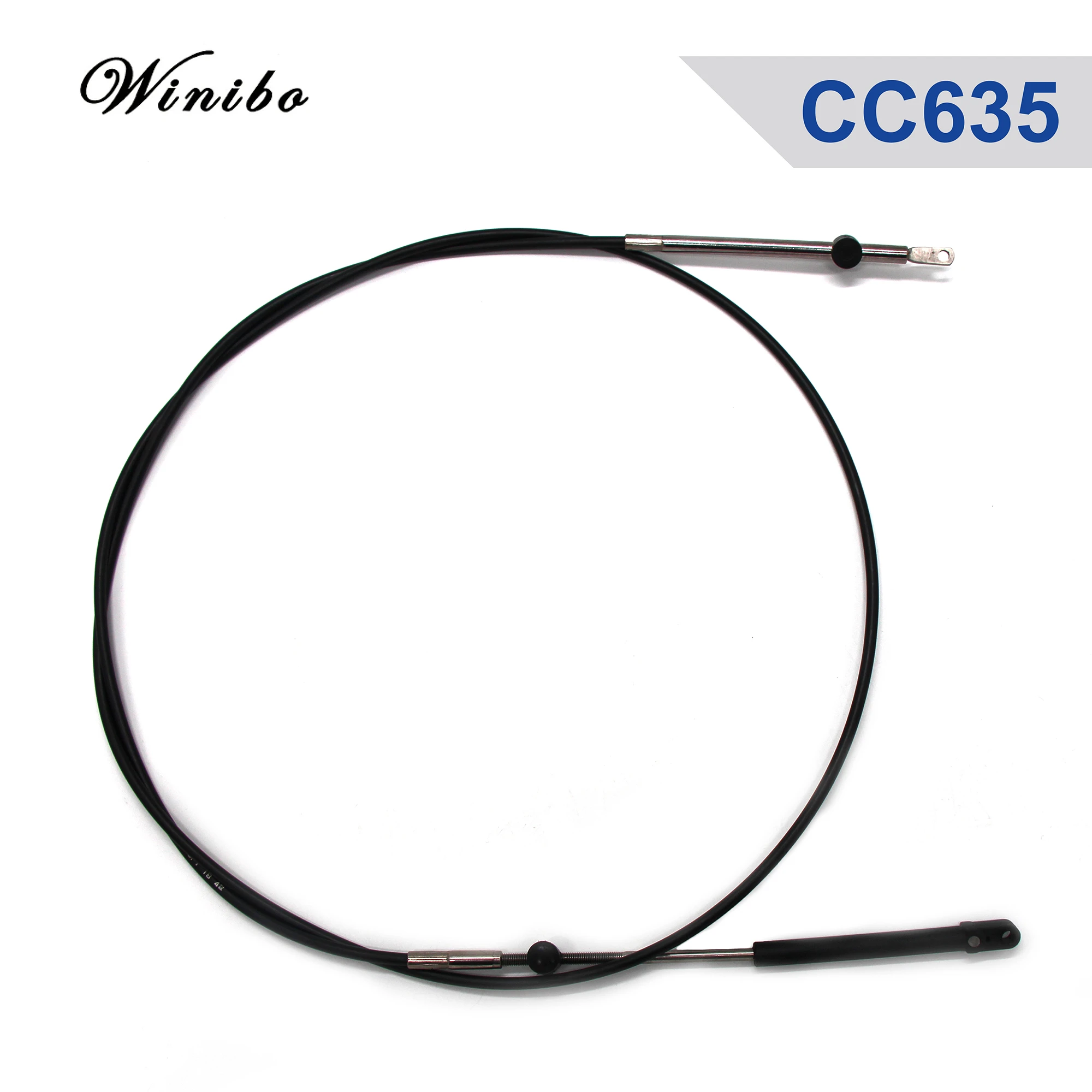 Marine Boat Outboard Engine Throttle Control Cable High Efficiency & Flexibility CC635 Style