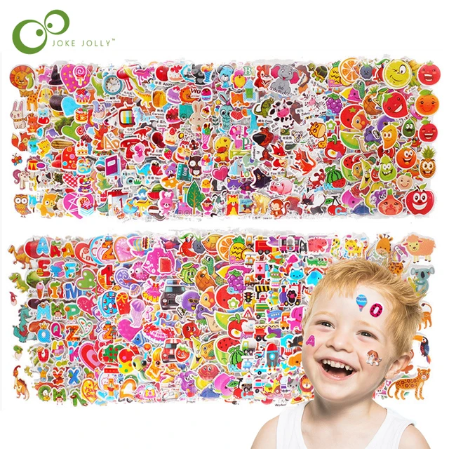 3D Stickers for Kids & Toddlers Puffy Stickers Variety Pack for