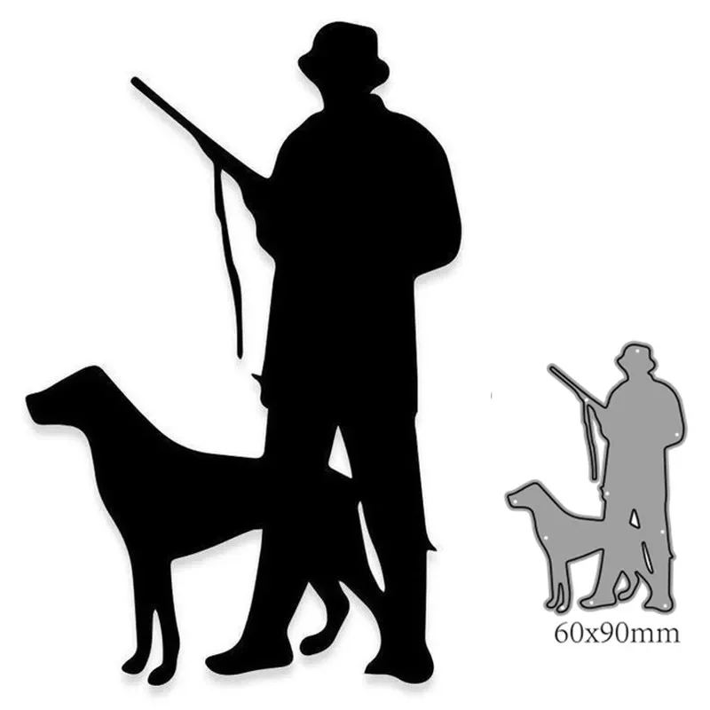 

Металлические Вырубные штампы форма для украшения охоты Скрапбукинг Бумага рукоделие Нож Форма лезвие перфоратор трафареты