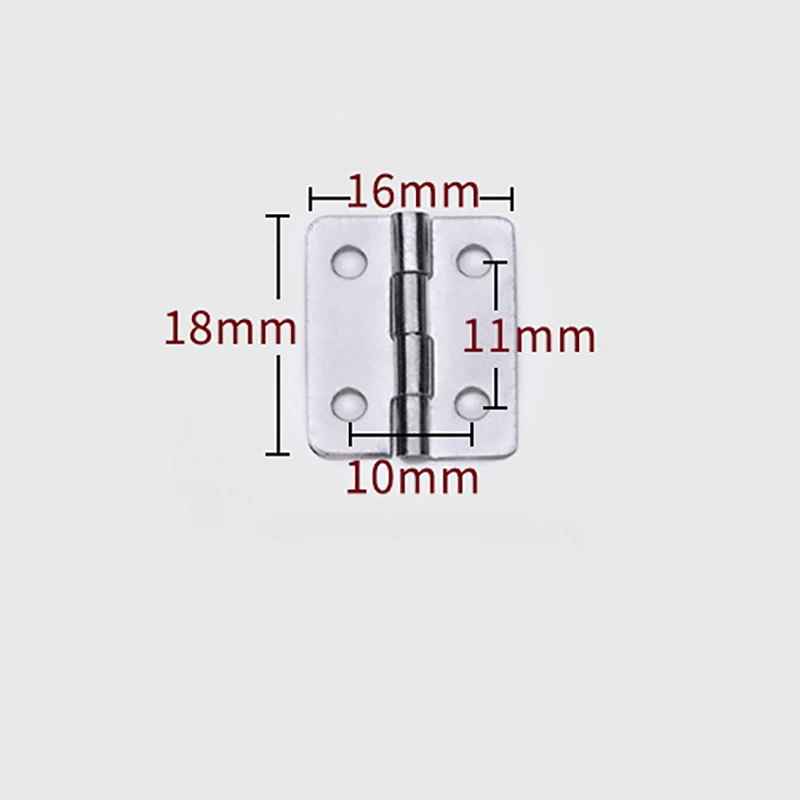 5pcs 18x16mm Silver