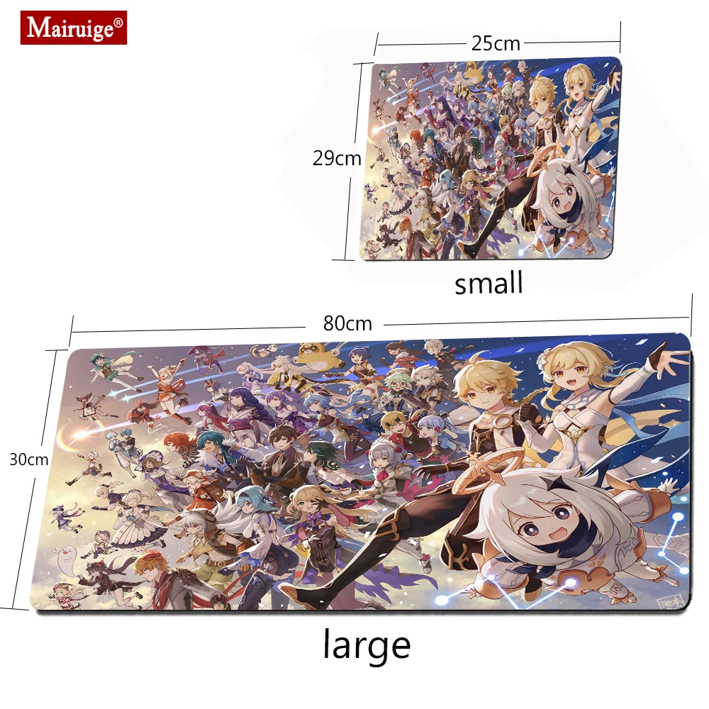 

Klee Mouse Pad Genshin Impact ковер Kawaii Gaming Accessories PC Computer Keyboard Gamer Desk Mat Alfombrilla Xxl LOL Mousepad