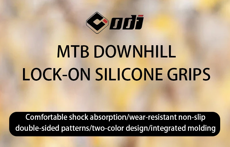 ODI G30 MTB Silikon Lock-On Lenkergriffe Anti-Rutsch Stoßdämpfung Downhill Fahrrad Mountainbike 22,2 MM Griff Teile – Detail 1
