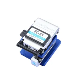 FC-6S Fiber Cleaver FTTH Optical Fiber Cable Cutting Tools  Fiber Cable Cutter Knife 16 Surface Blade Metal Material