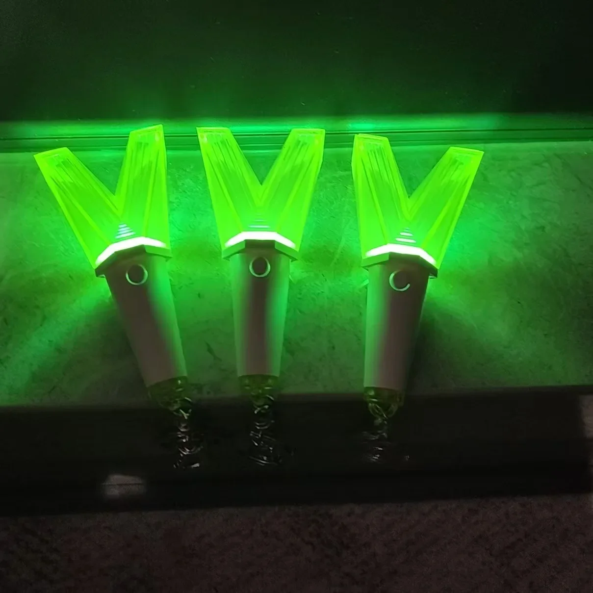 Kpop mini lightstick keyring wayV nct keychain Same style