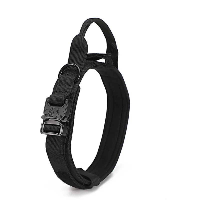 Durable Tactical Nylon Dog Collar & Leash Set