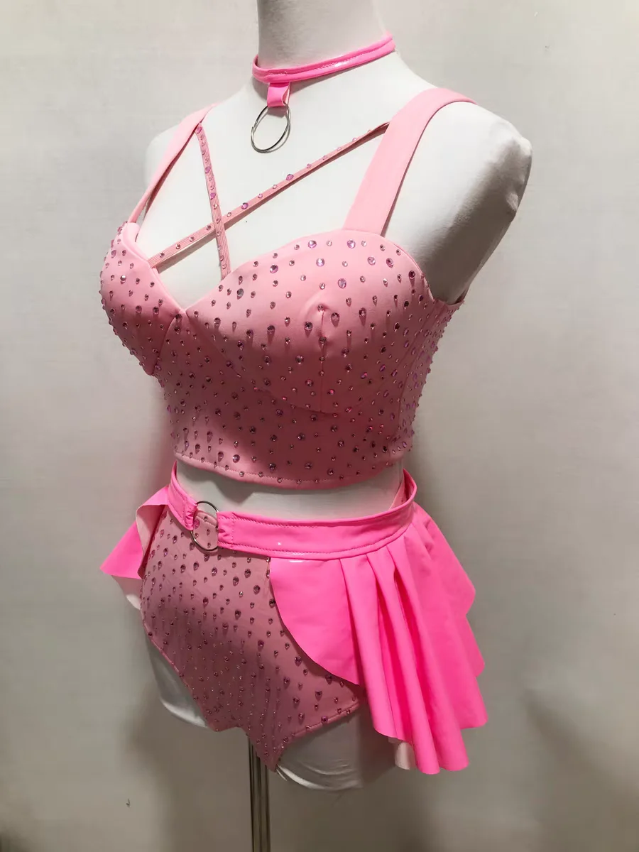 Pink bodysuit product photo