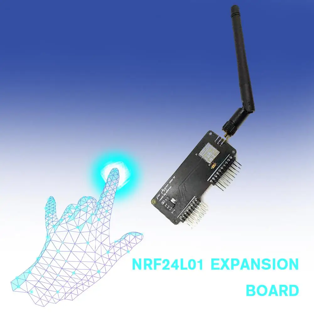 Per Flipper Zero High Gain Nrf24L01 Funzioni Della Scheda Di Espansione Sniffer, Supporto Per Colla Mousejacker Antenna Stick 2.4Ghz Nrf Wi I5Z2