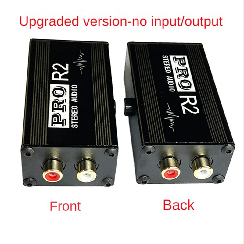 1 PCS Ground Loop Audio Isolator RCA Noise Suppressor Isolator Audio Signal Noise Reducer 6