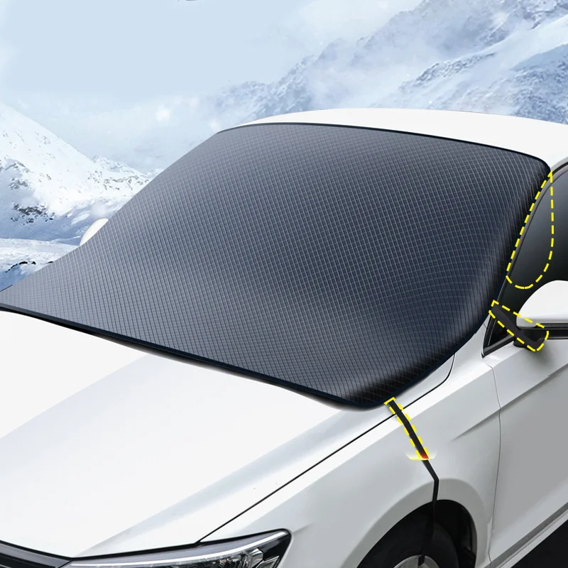 Car Snow Shield Frost Prevention Front Windshield Sunshade Universal Snow Shield Car Coat car sun shade