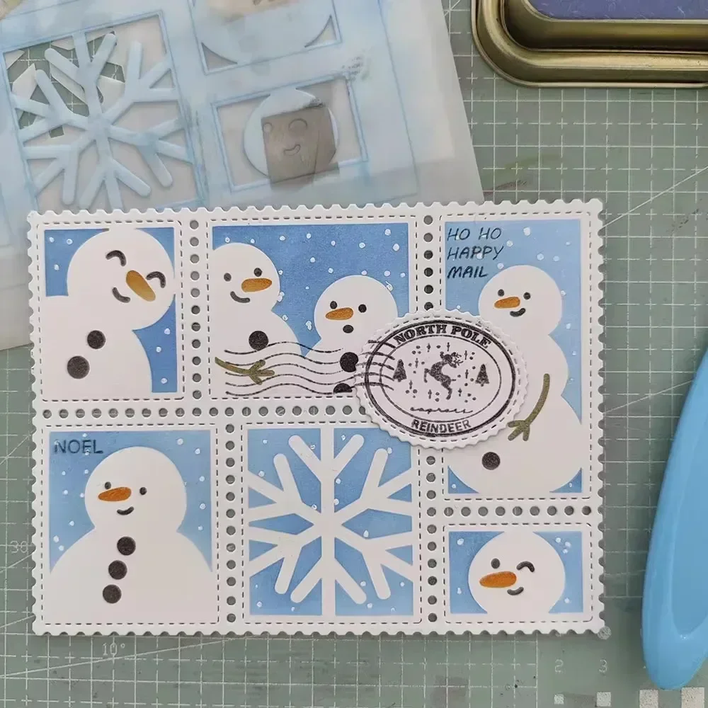 Cutting Die Stencil and Clear stamp Postage for Card making Scrapbook Dec metal cutting dies,clear stamps,scrapbook stamps